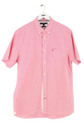 Chemise Tommy Hilfiger Rose en Coton, taille L - Seconde Main