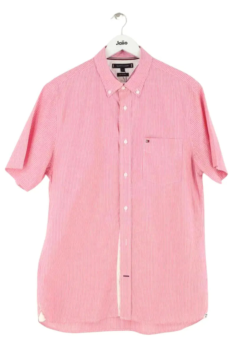 Chemise Tommy Hilfiger Rose en Coton, taille L - Seconde Main