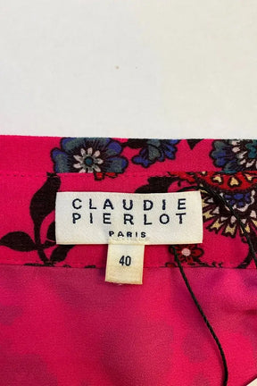 Robe Claudie Pierlot Rose en Synthétique