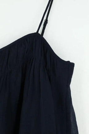 Top sans manche Ba&Sh Bleu en Synthétique