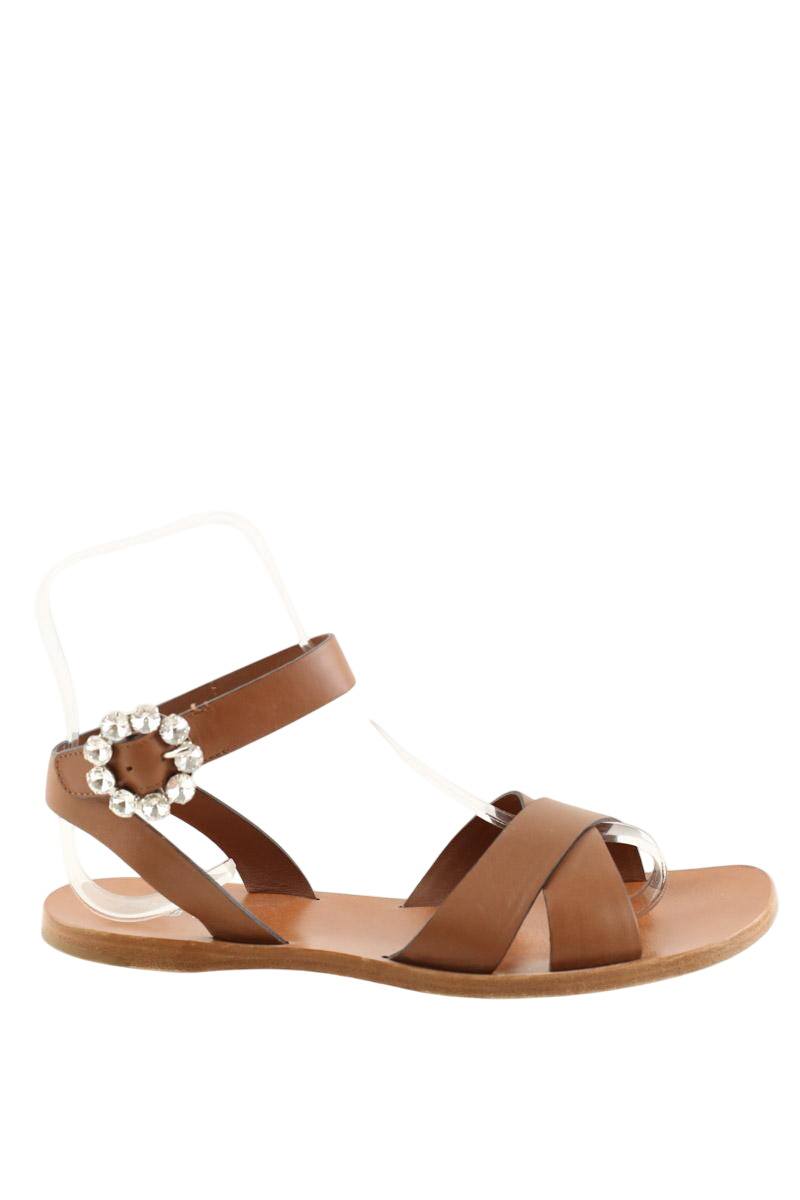 Sandales Miu Miu  Marron