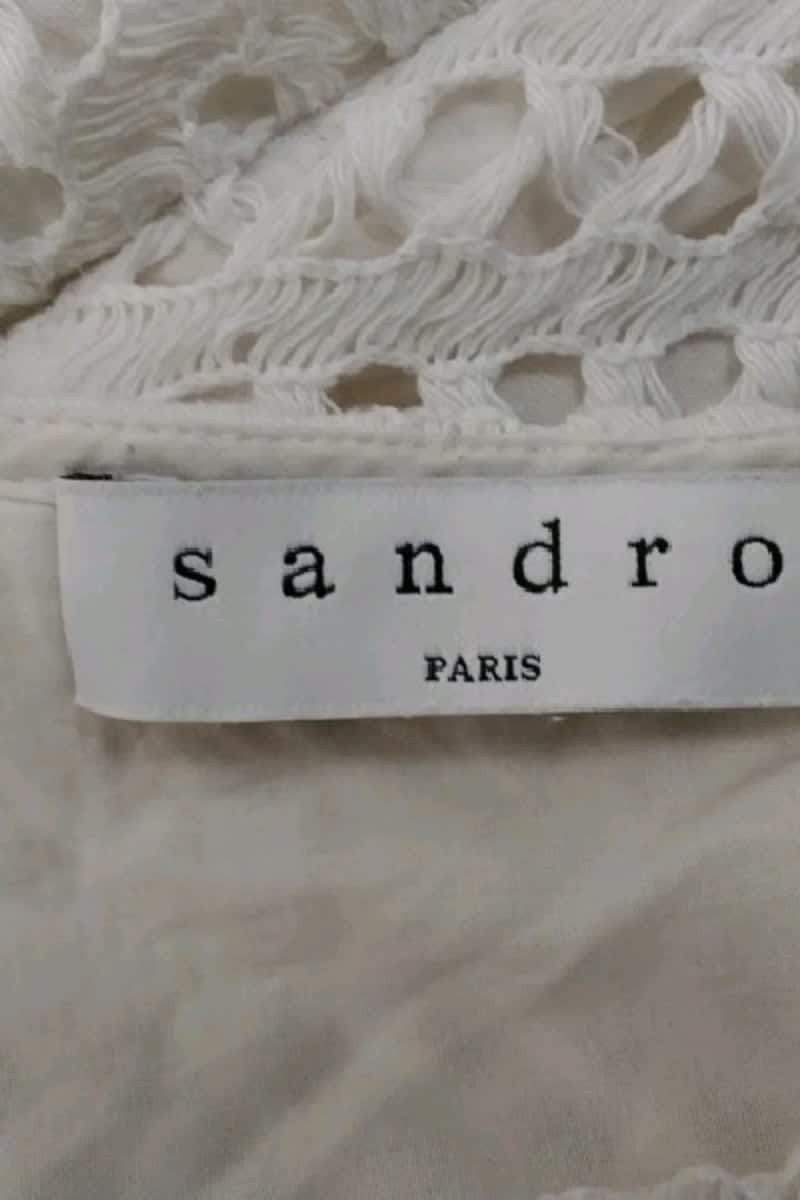 Robe Sandro  Blanc