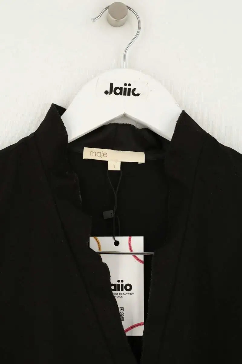 Blouse Maje Noir en Synthétique