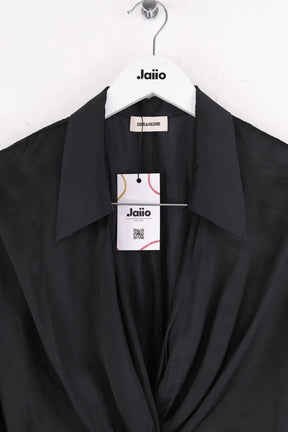 Robe Zadig & Voltaire Rozo satin Noir en Synthétique