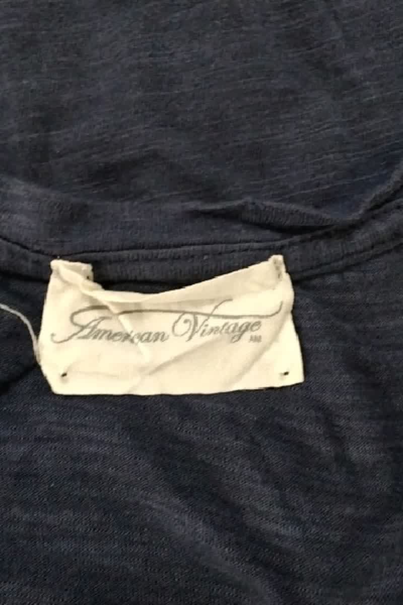 T-shirt American Vintage  Bleu