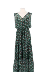 Robe Gerard Darel Vert en Synthétique, taille S - Seconde Main
