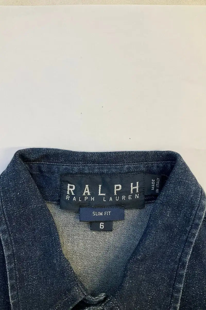 Chemise Ralph Lauren Marine en Coton