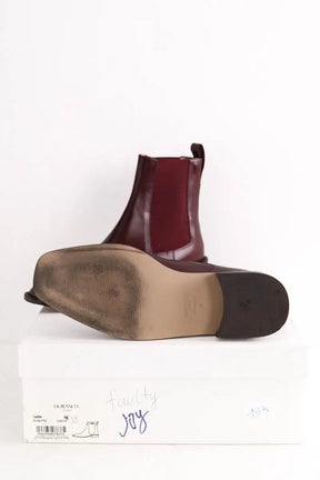 Boots LK Bennett Hattie Bordeaux en Cuir