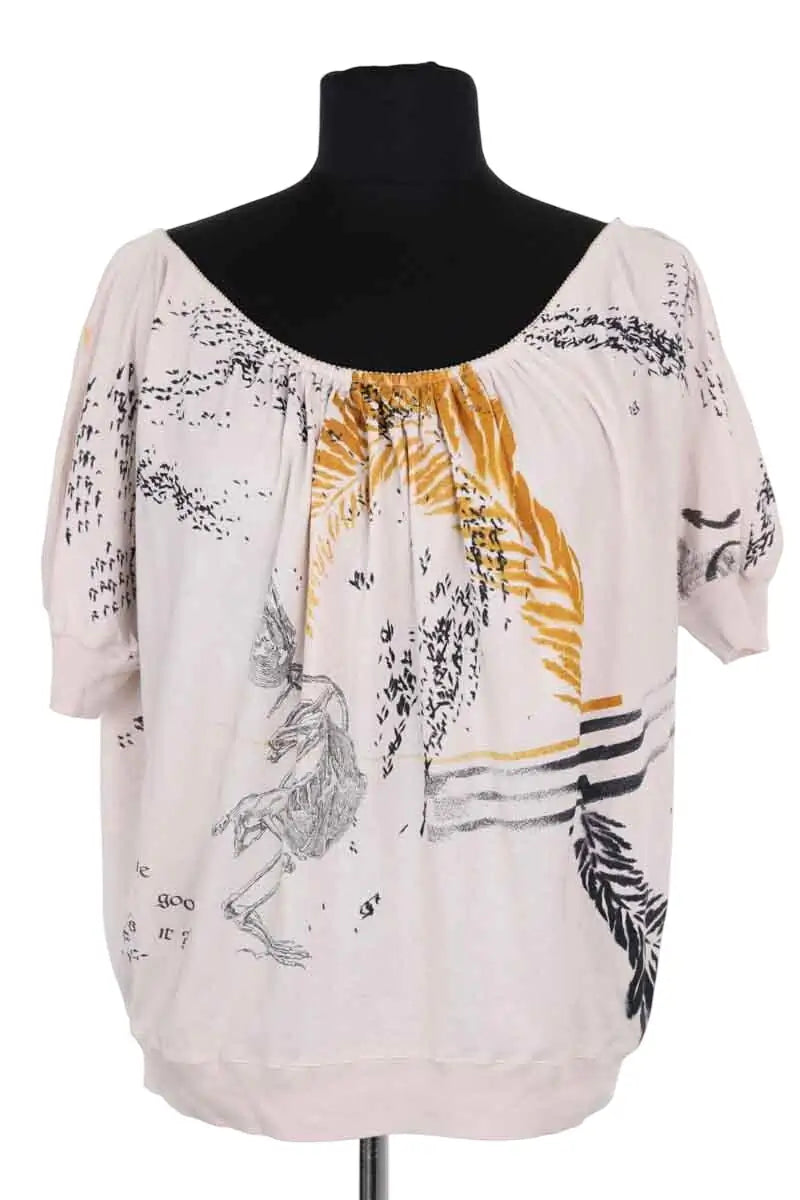 Blouse Stella McCartney Ecru en Coton, taille S - Seconde Main