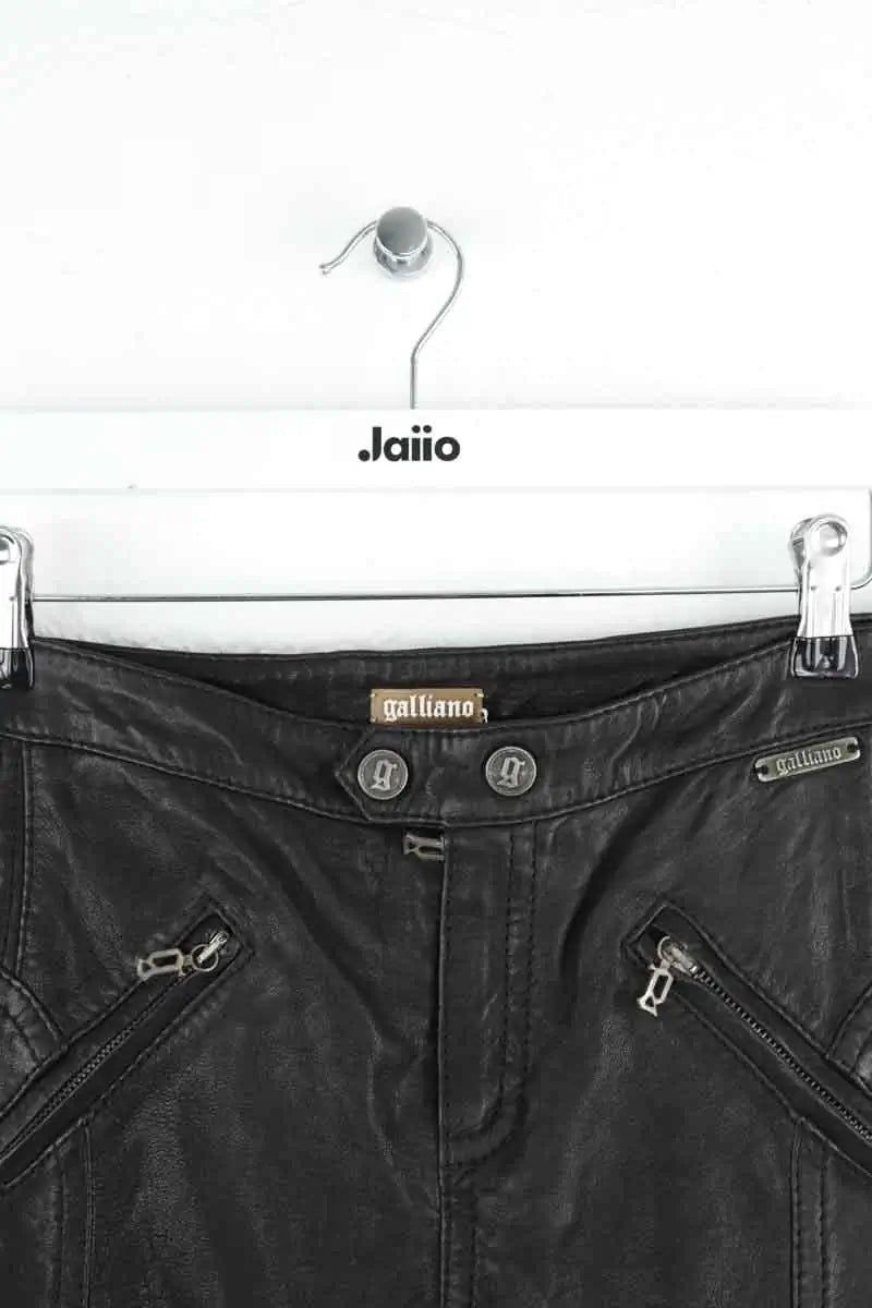 Pantalon slim Galliano  Noir