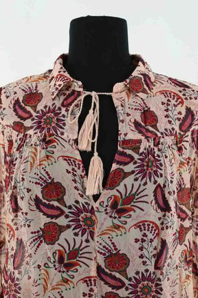 Robe Ba&Sh Ecru en Viscose