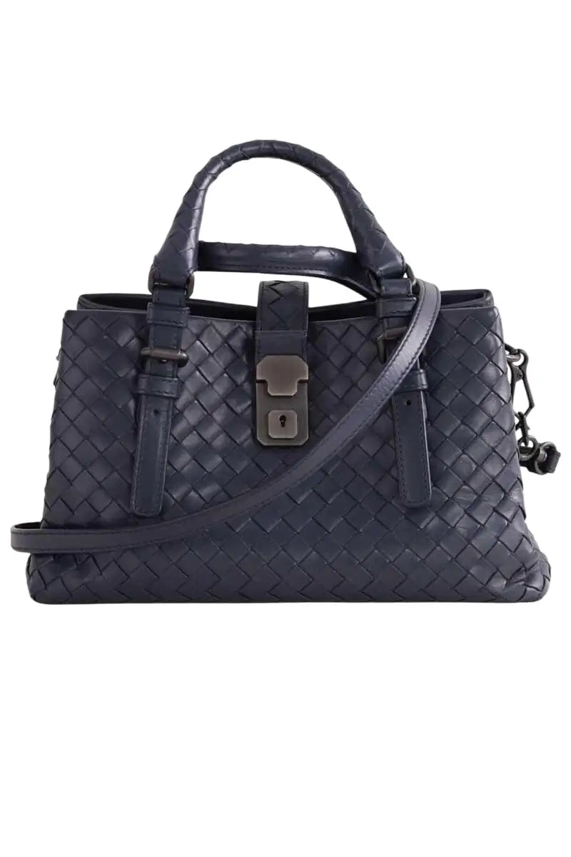 Sac à bandoulière Bottega Veneta Marine en Cuir - Seconde Main