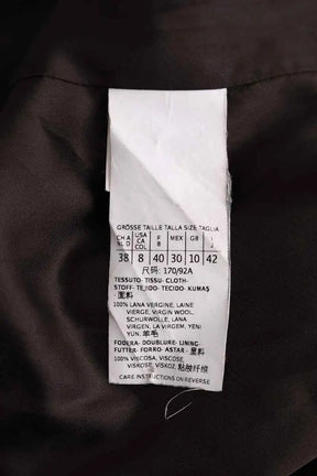Manteau Max Mara Noir en Laine