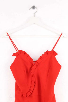 Mini short Ba&Sh Rouge en Synthétique