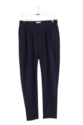 Pantalon droit American Vintage Bleu en Synthétique, taille XS - Seconde Main