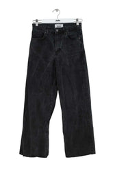 Jean droit Reformation Noir en Coton, taille M - Seconde Main