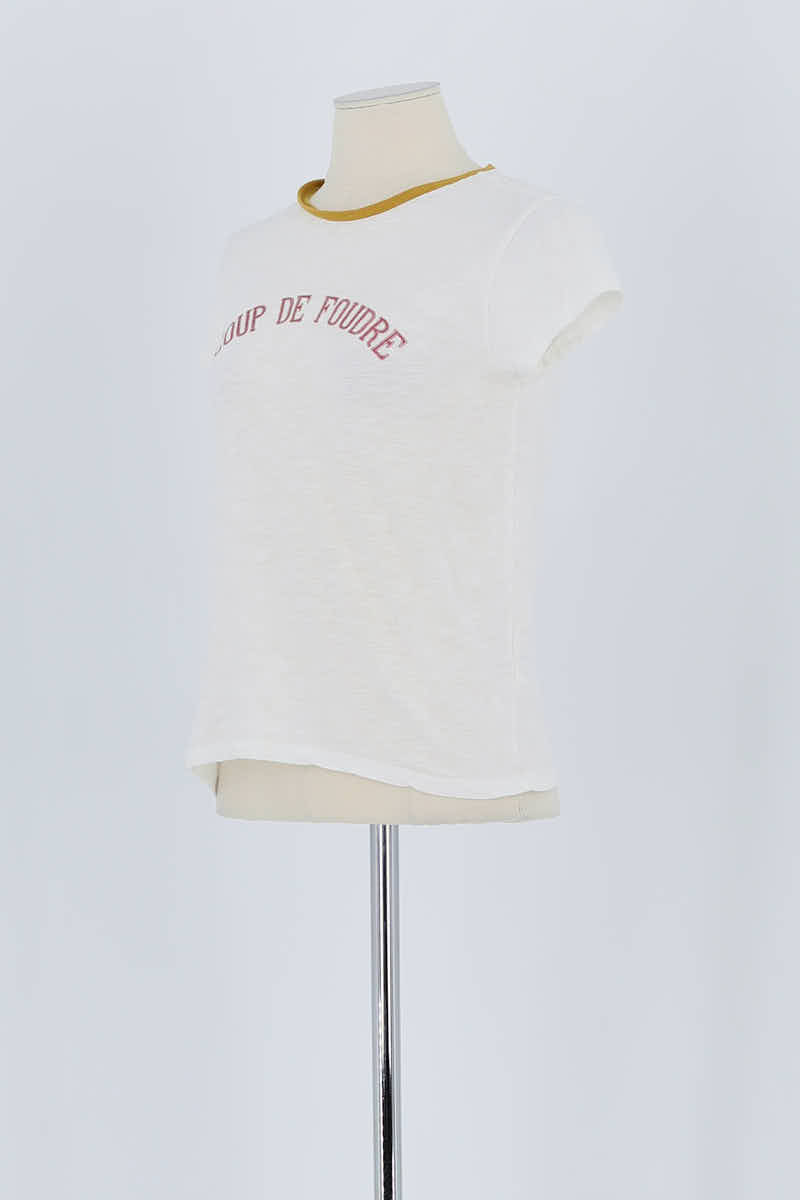 T-shirt Soeur  Blanc