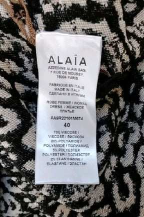Mini Alaïa  Marron