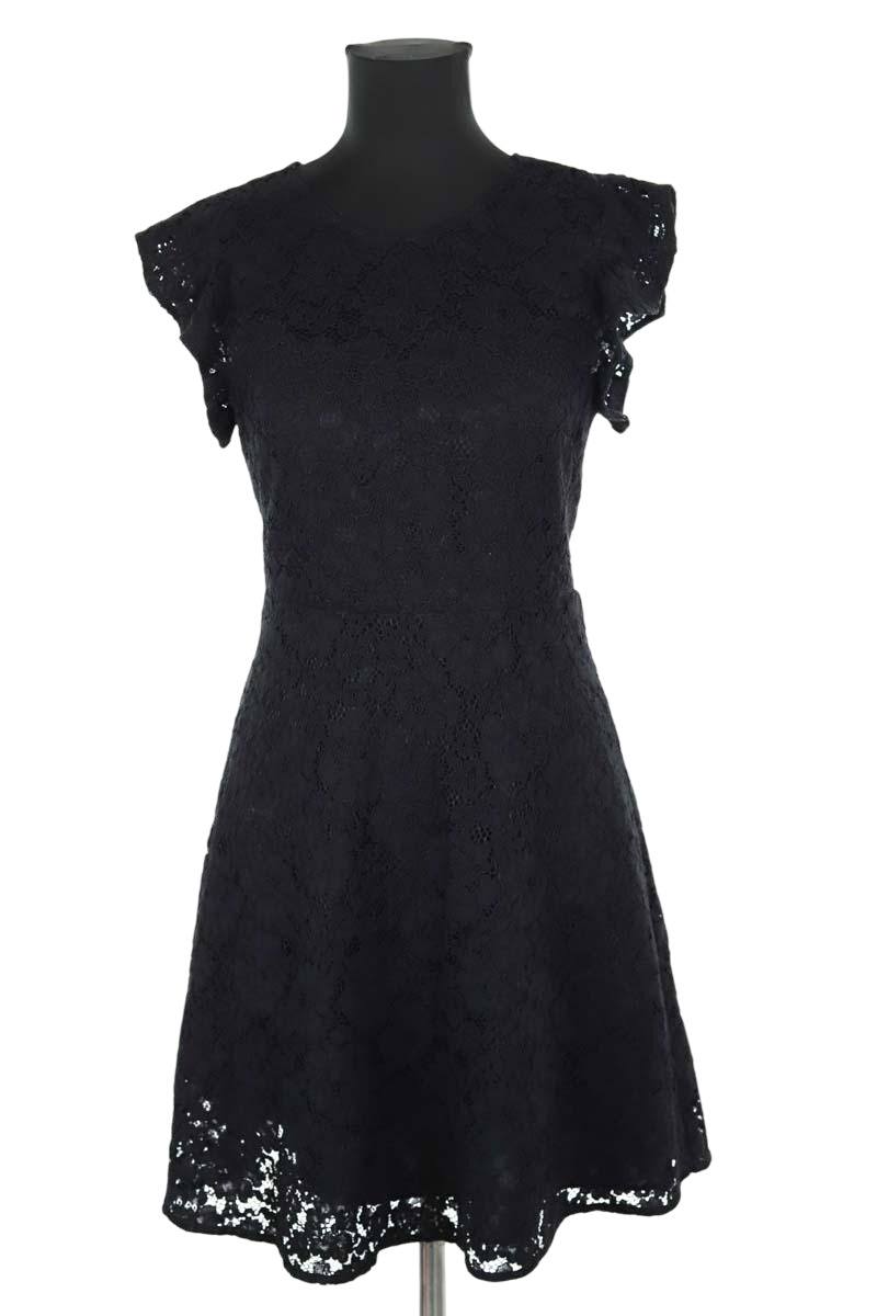 Mi-longueur Claudie Pierlot  Noir