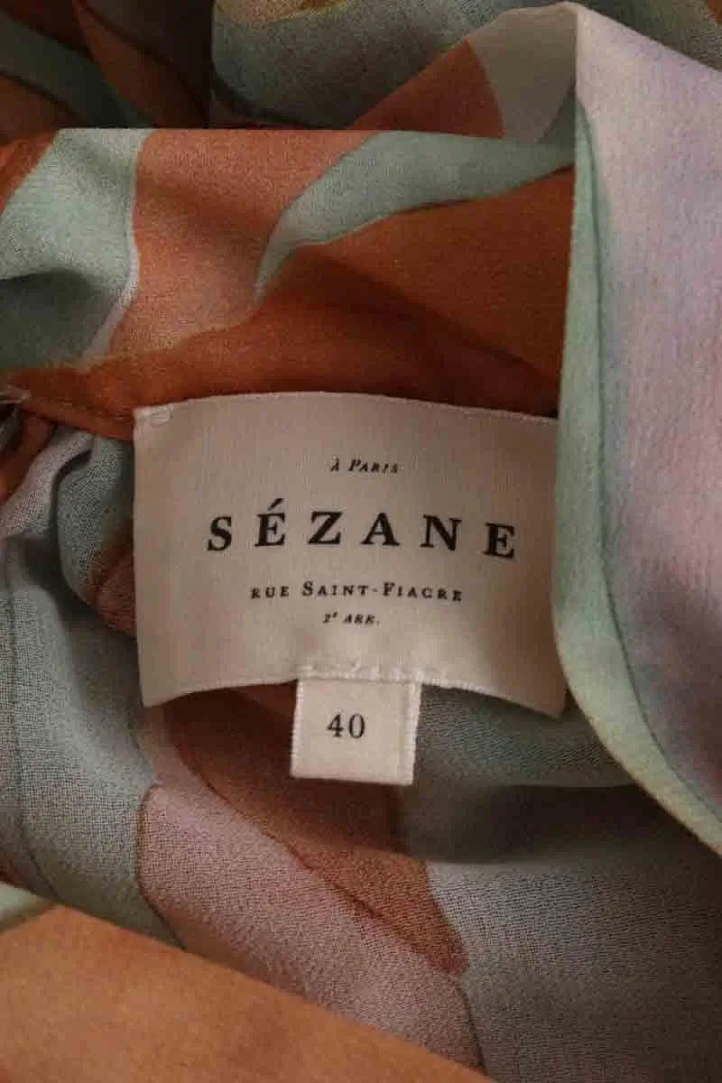 Blouse Sézane Multicolore en Synthétique