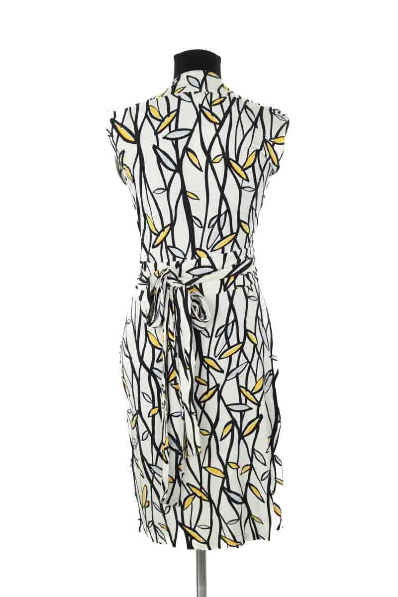 Mi-longueur Diane Von Furstenberg  Blanc