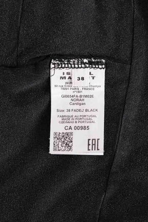 Veste Isabel Marant Étoile Norah Noir en Coton