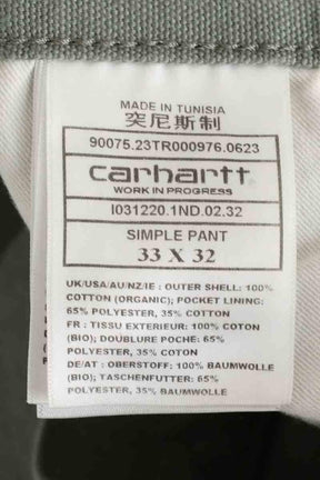 Pantalon Carhartt  Gris