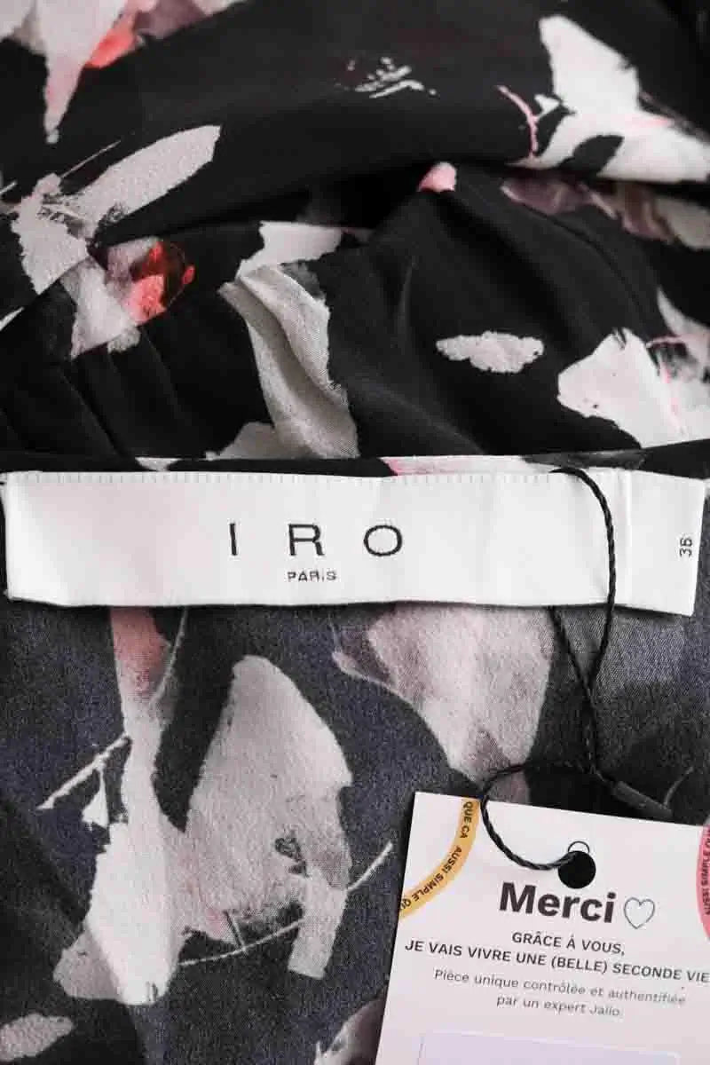 Robe Iro Noir en Synthétique