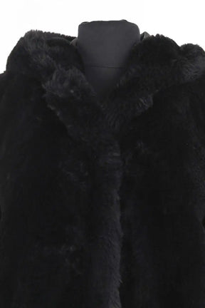 Manteau Sandro Noir en Synthétique