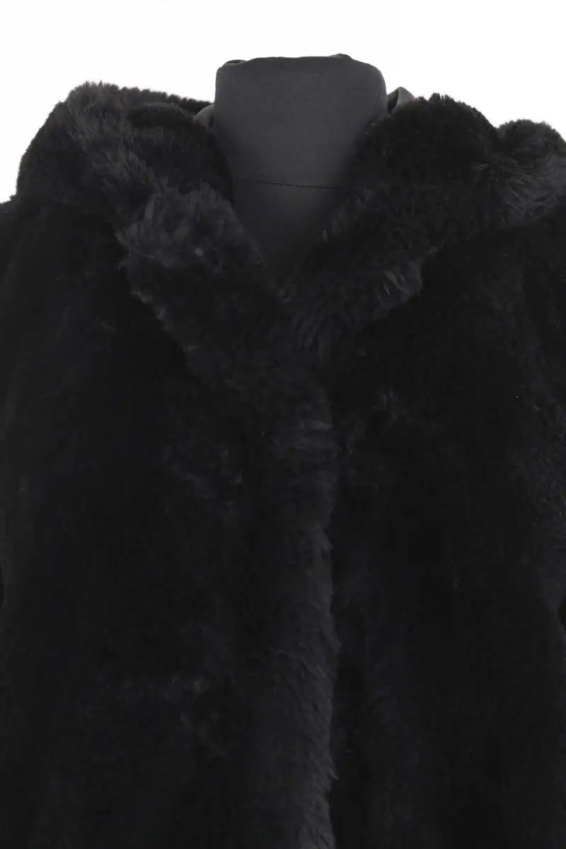 Manteau Sandro Noir en Synthétique