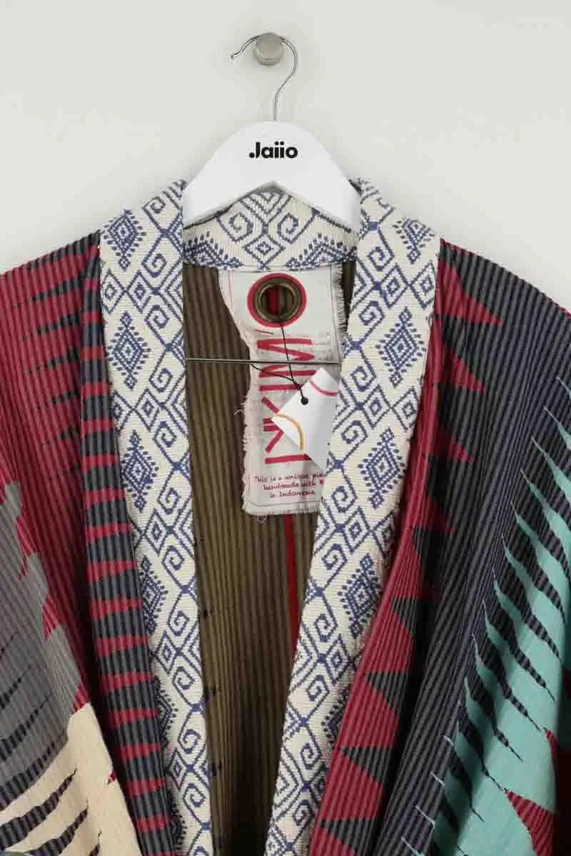 Veste Kimono IKKIM'O Multicolore en Coton