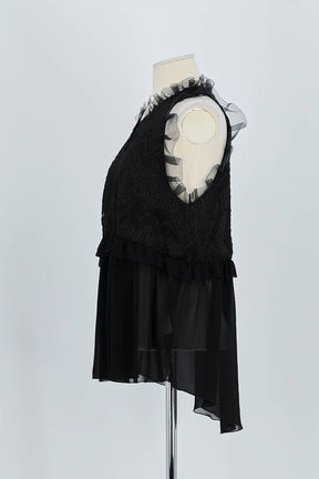 Top sans manche Heimstone  Noir