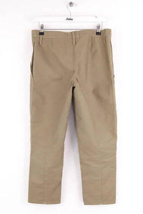 Pantalon droit Celine Kaki en Coton