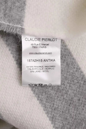 Cape Claudie Pierlot Gris en Synthétique