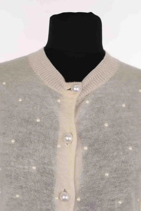 Cardigan Chanel Beige en Laine