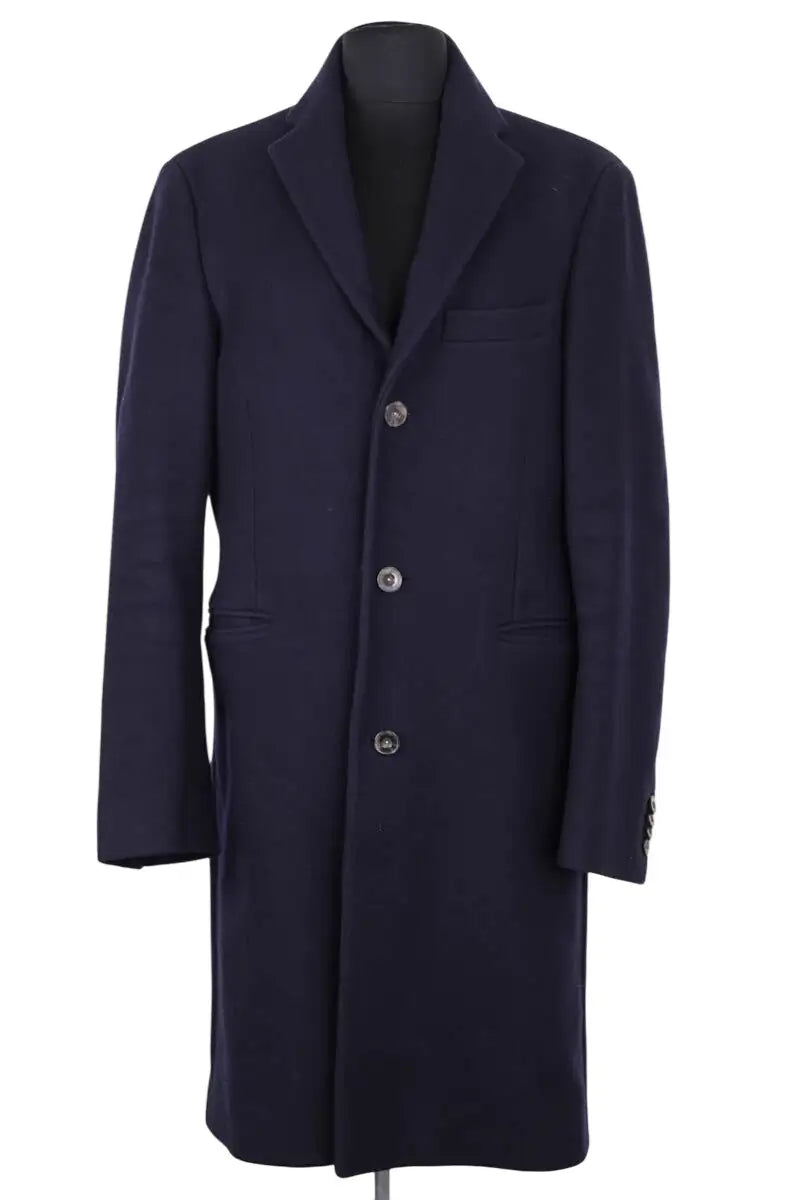 Manteau Acne Studios Bleu en Laine, taille M - Seconde Main