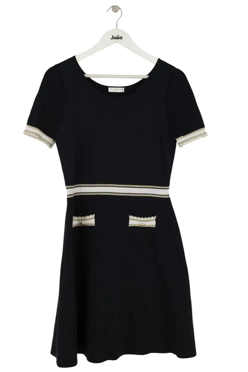Robe Sandro Marine en Synthétique, taille L - Seconde Main
