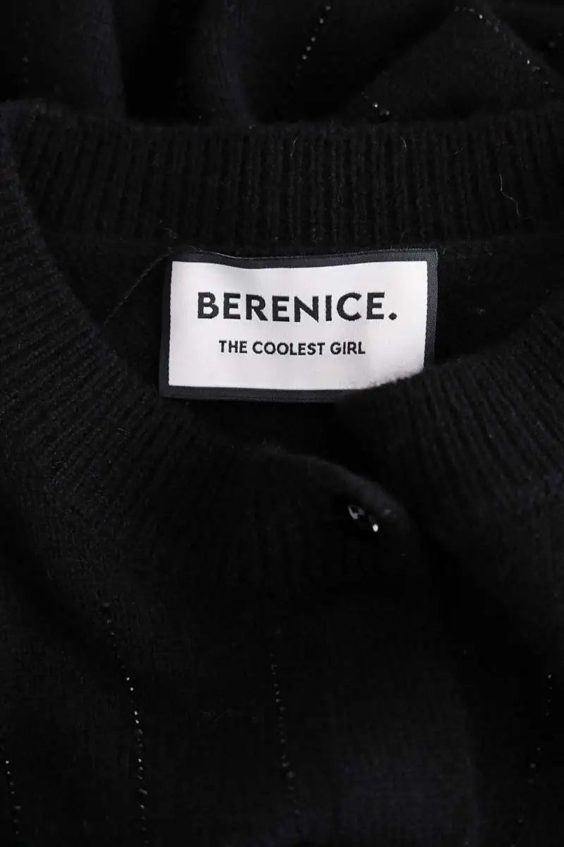 Gilet Berenice Noir en Laine