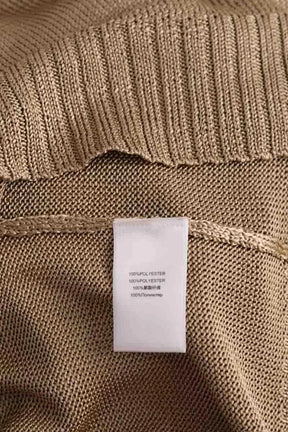 Pull Barbara Bui Doré en Synthétique