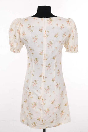 Robe Reformation Beige en Lin