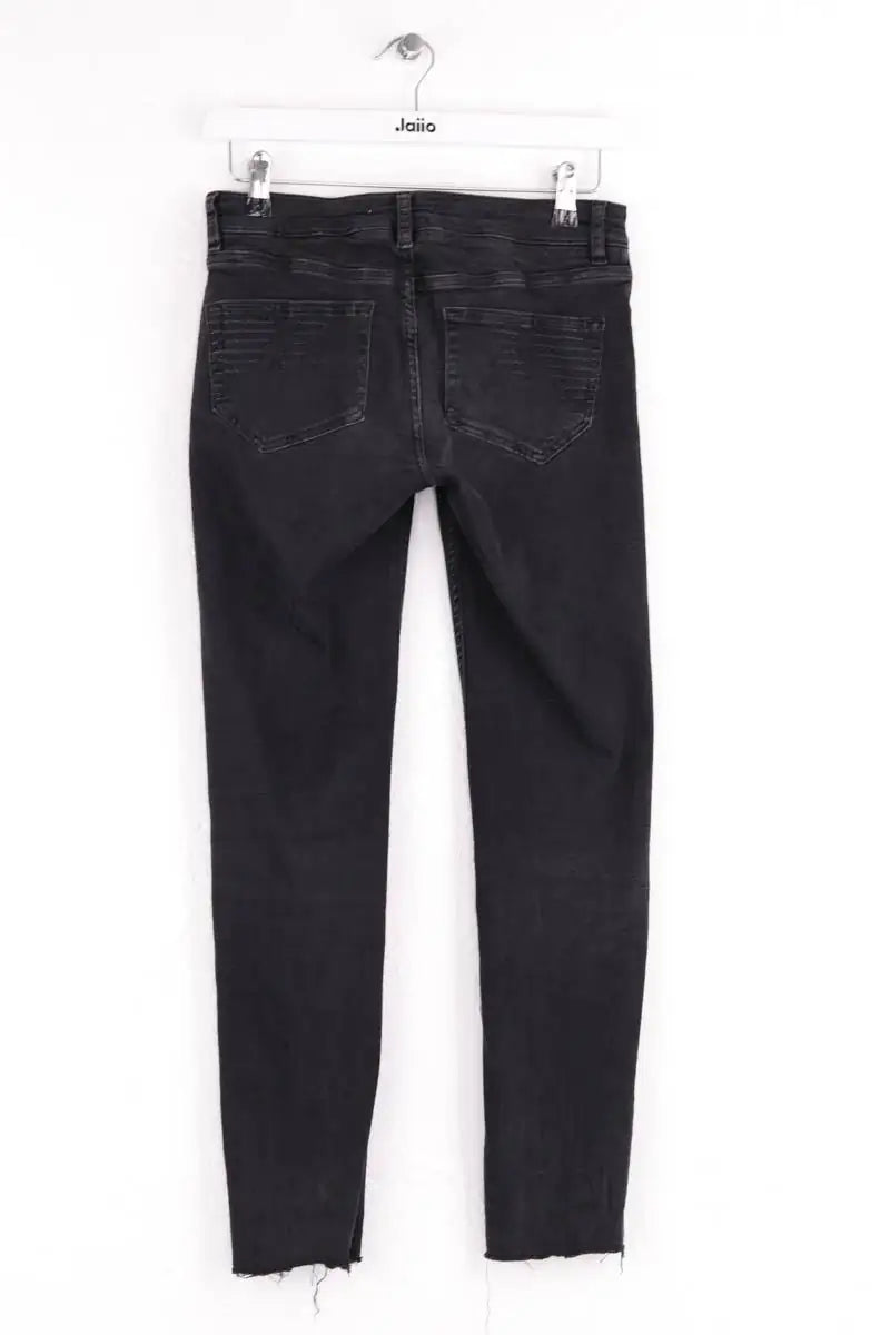 Jean slim Maje Anthracite en Coton