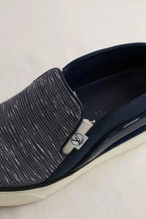 Baskets Louis Vuitton  Bleu