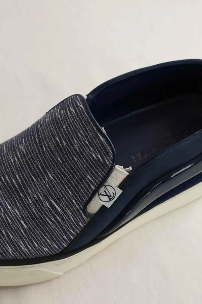 Baskets Louis Vuitton  Bleu