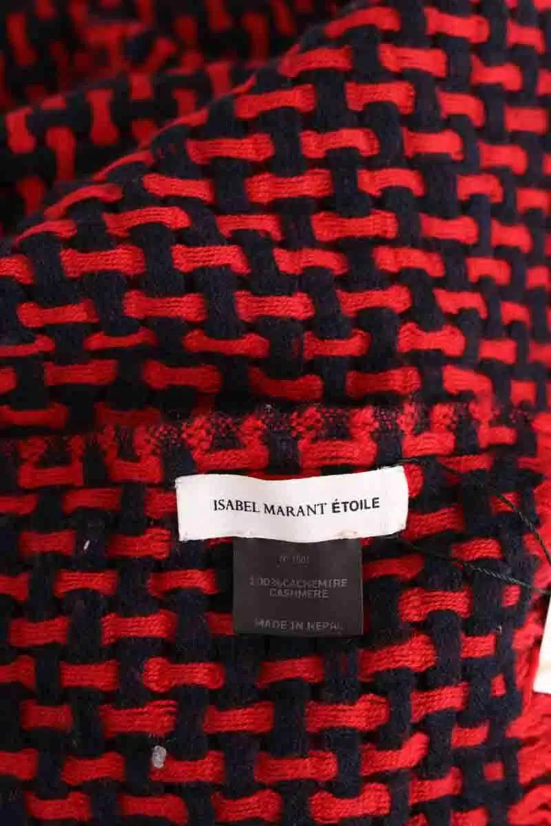 Écharpe Isabel Marant Étoile Rouge en Cachemire