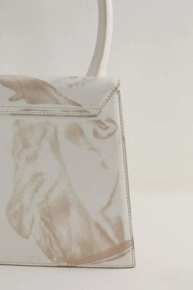 Sac à main Jacquemus Chiquito Blanc en Cuir