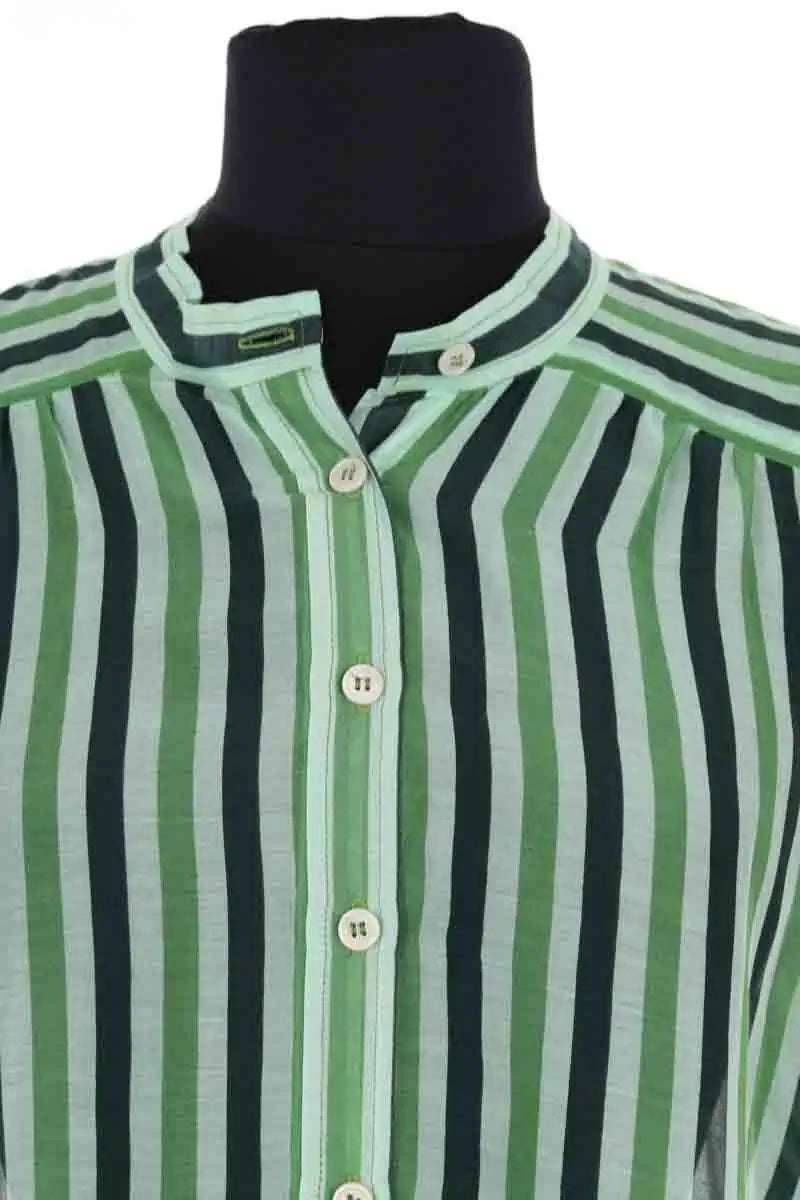 Chemise Gerard Darel Vert en Coton