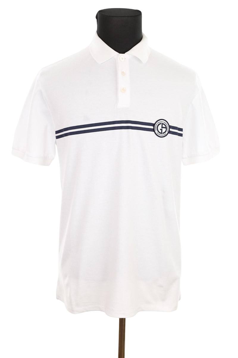 Polos Armani  Blanc