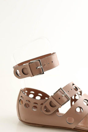 Sandales Alaïa  Marron