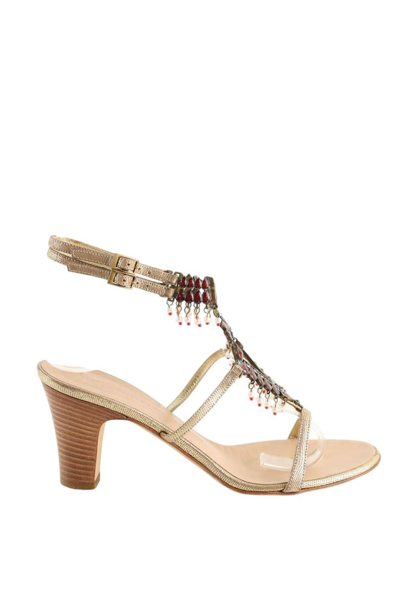 Talons Giuseppe Zanotti  Doré