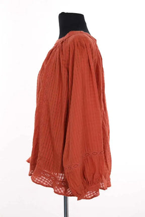 Blouse Soeur Orange en Coton